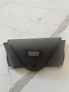 Versace Vintage Green & Black Vintage Sunglasses Case